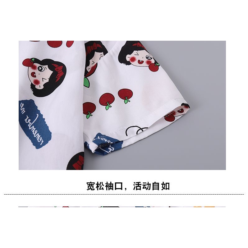 Bộ Đồ Ngủ Pijama Tay Dài Bằng Vải Lụa cotton Thời Trang Mùa Hè Dành Cho Bé Trai 80-175cm