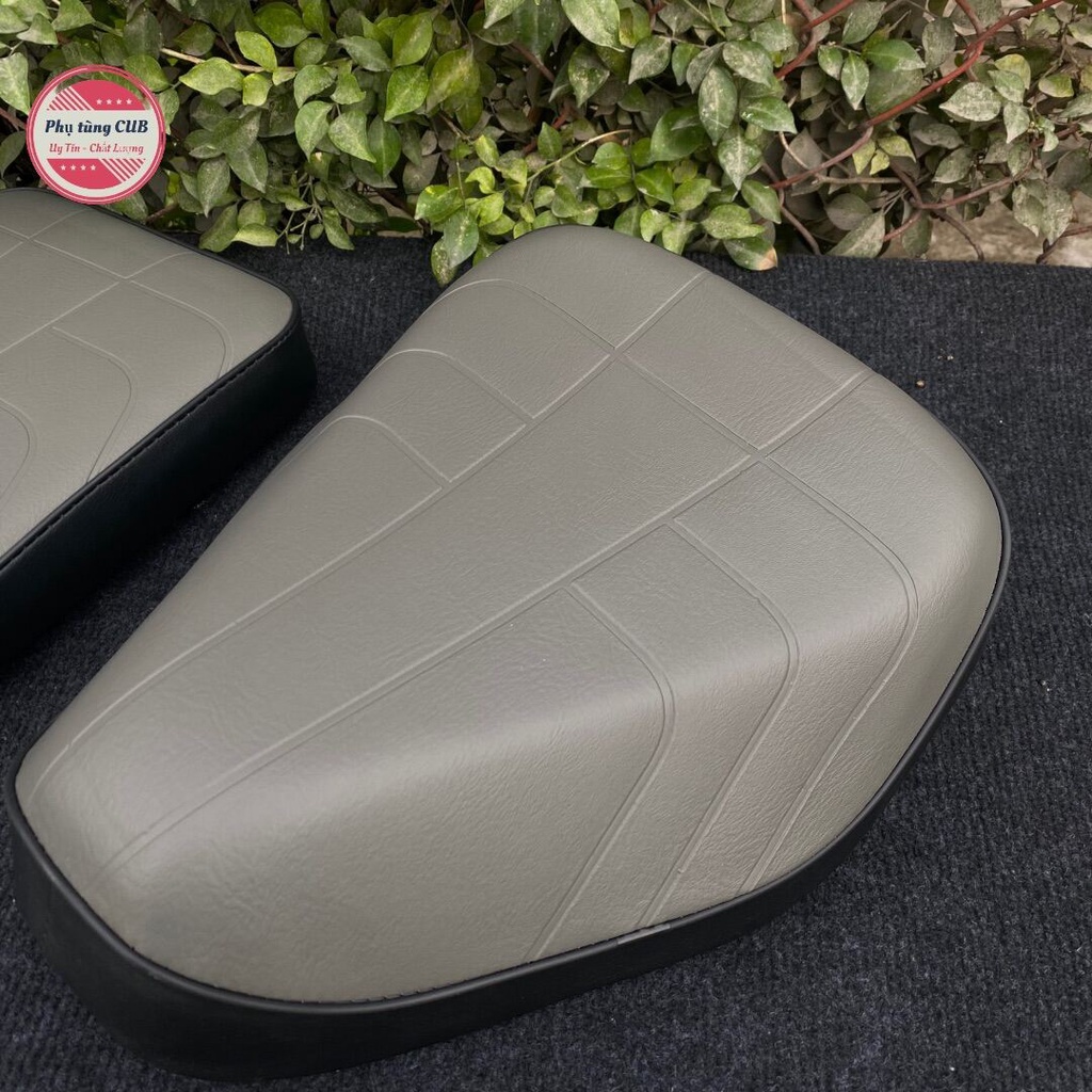 Bộ yên màu xám đen xe cub 81-84-82-DD hàng đặc biệt