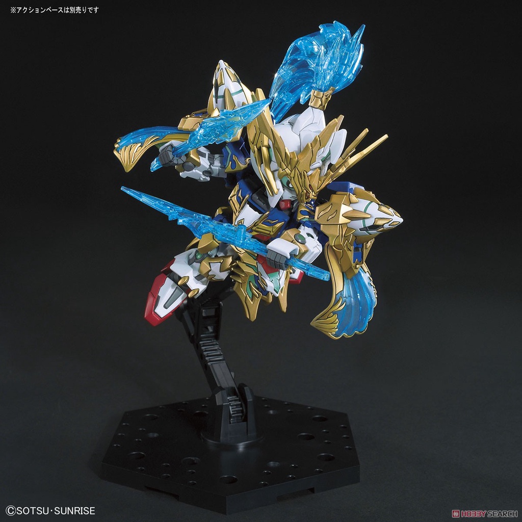 MÔ HÌNH LẮP RÁP SD SANGOKU SOKETSUDEN ZHAO YUN 00 GUNDAM & BILONGQU