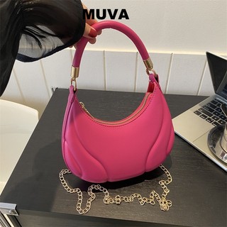 MUVA túi bao tử nữ túi đeo hông túi xách nữ đeo chéo 2023 NEW Cute Quyến rũ nhiều màu sắc để lựa chọn Vintage GYB2390W9R37Z230915