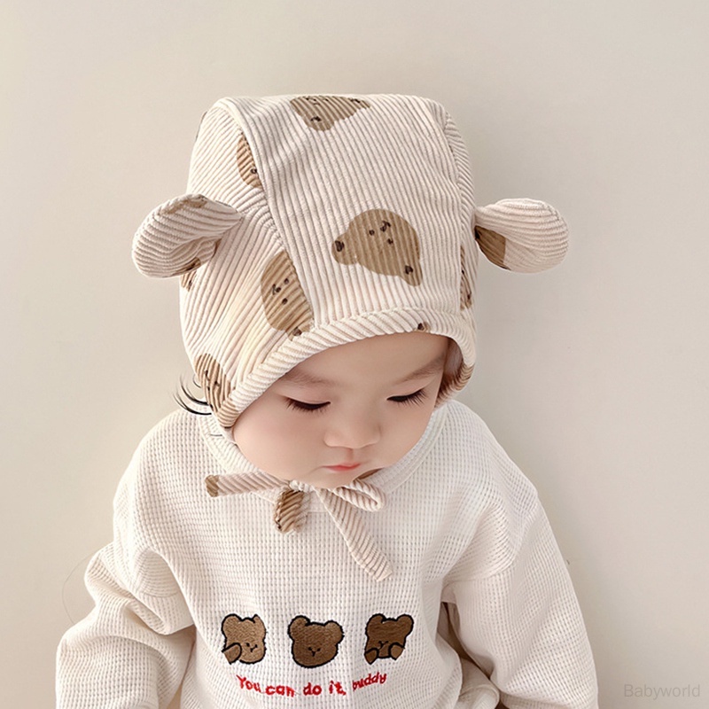 Mũ Tai Gấu Hoạt Hình Xinh Xắn Cho Bé