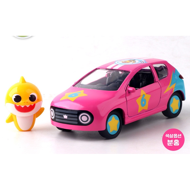 Baby Shark Metal Racing Pullback Car
