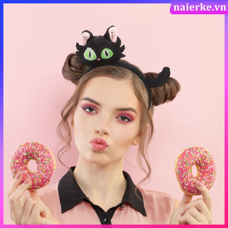 Băng Đô Cài Tóc Hình Thú Hoạt Hình Dễ Thương Cho Nữ