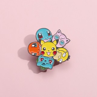 Hoạt Hình Ghim Cài Áo Hình pikachu Dễ Thương