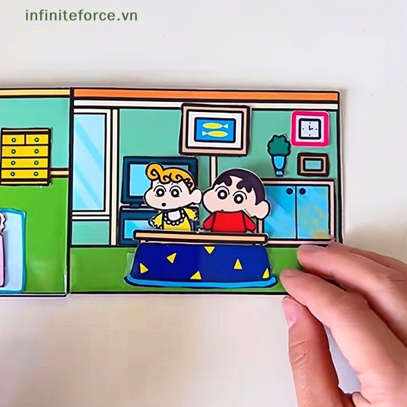 Đồ Chơi Sách Hoạt Hình Thủ Công Yên Tĩnh Giáo Dục Cho Trẻ Em diy