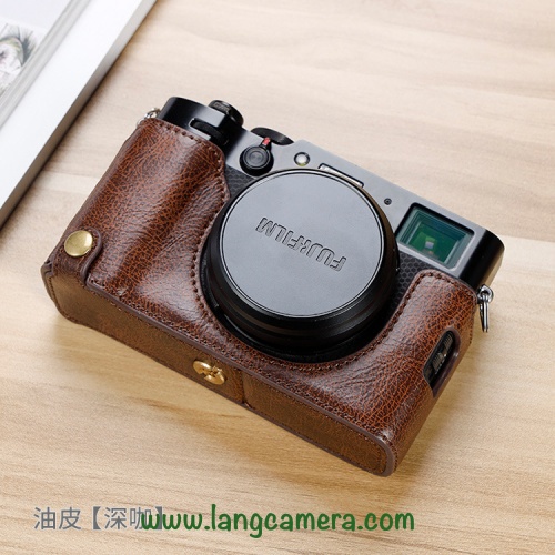 Bao Da -  Halfcase Fujifilm X100V - Mẫu Mới