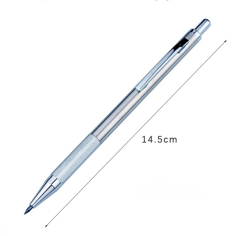 1 Bút Chì Kim Loại 0.5 / 0.7 / 0.9 / 1.3 / 2.0 / 3.0mm