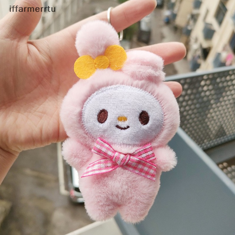 Thú Nhồi Bông Hình hello kitty kuromi my melody cinnamoroll Dễ Thương Trang Trí Túi Xách
