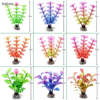 Bigtoe Cây Cỏ Giả Trang Trí Bể Cá