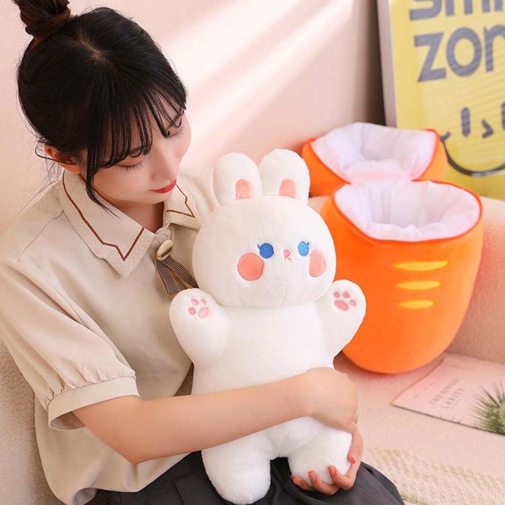 Mluck bunny Nhồi Bông Tai Thỏ taiyaki Dâu Tây / Heo / Thỏ Nhồi Bông Mềm Mại Làm Quà Tặng Sinh Nhật