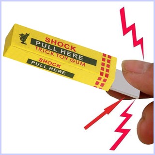 Joke Đồ Chơi Đầu Kéo Giật Điện Giảm Căng Thẳng Cho Ngày Lễ chewing gum