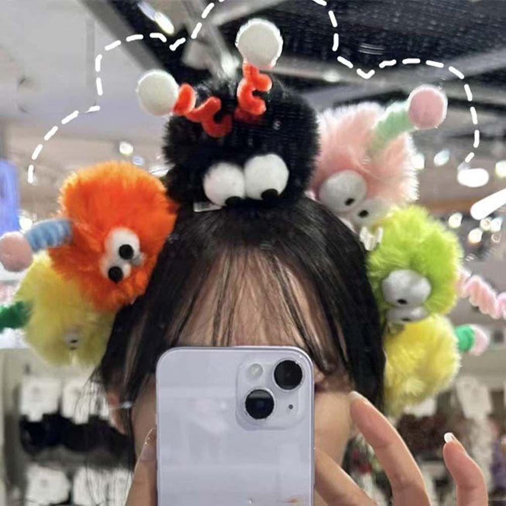 Kẹp Tóc Hình Búp Bê Xúc Xích Hoạt Hình Sáng Tạo Vui Nhộn Dành Cho Bé Gái