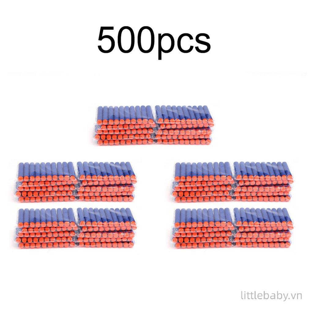 Set 500 / 200 / 100 Viên Đạn Xốp eva Mềm An Toàn Cho Bé