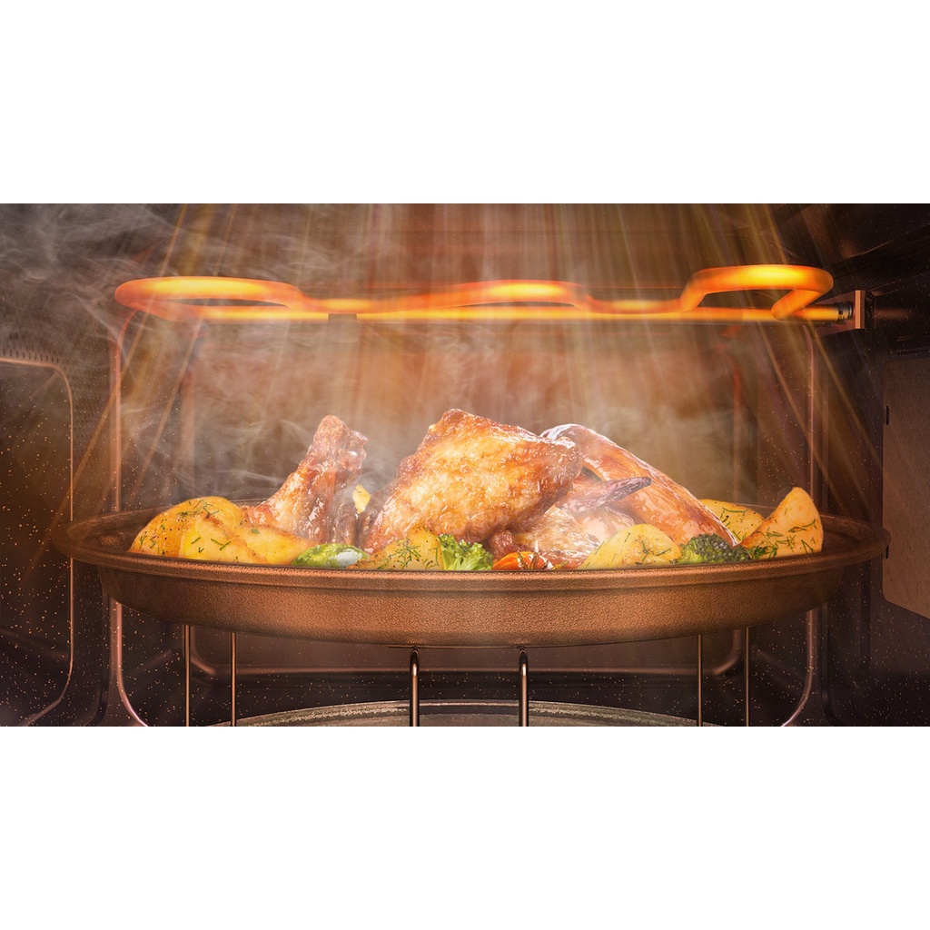 Lò vi sóng có nướng Samsung MG30T5018CK 30 Lít - Hàng Chính Hãng