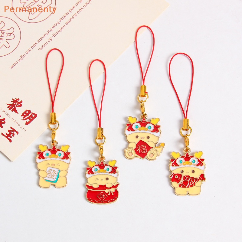 Móc Khóa Điện Thoại Bằng Hợp Kim Hình Rồng Dễ Thương 2024