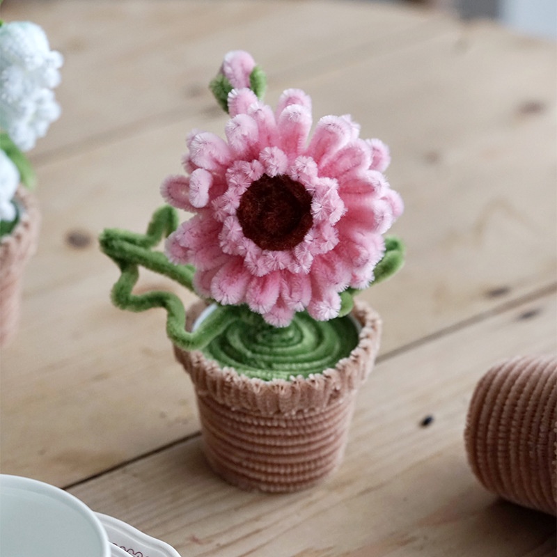 DIY Kẽm nhung làm hoa handmade