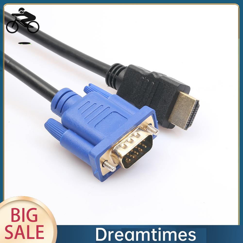 Cáp Chuyển Đổi hdmi Sang vga hd 15pin 1080p 1.vn Chuyên Dụng
