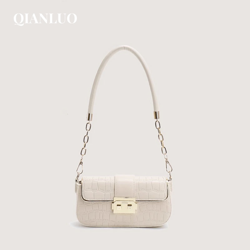 QIANLUO túi xách nữ túi đeo chéo kẹp nách đeo vai 2023NEW GDJ06S 36Z230904
