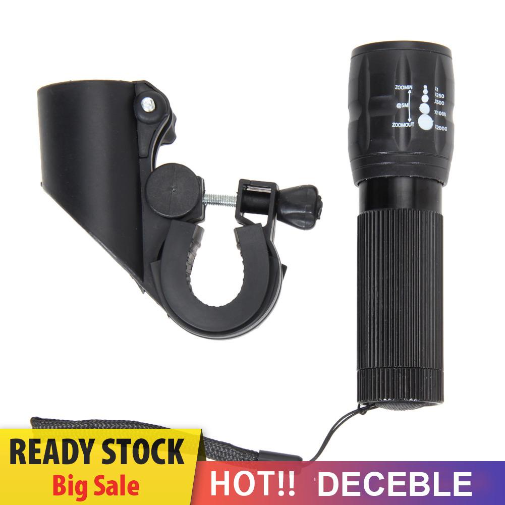 Đèn Pha 2000 lumens Có Giá Đỡ 3 Chế Độ Cho Xe Đạp Leo Núi