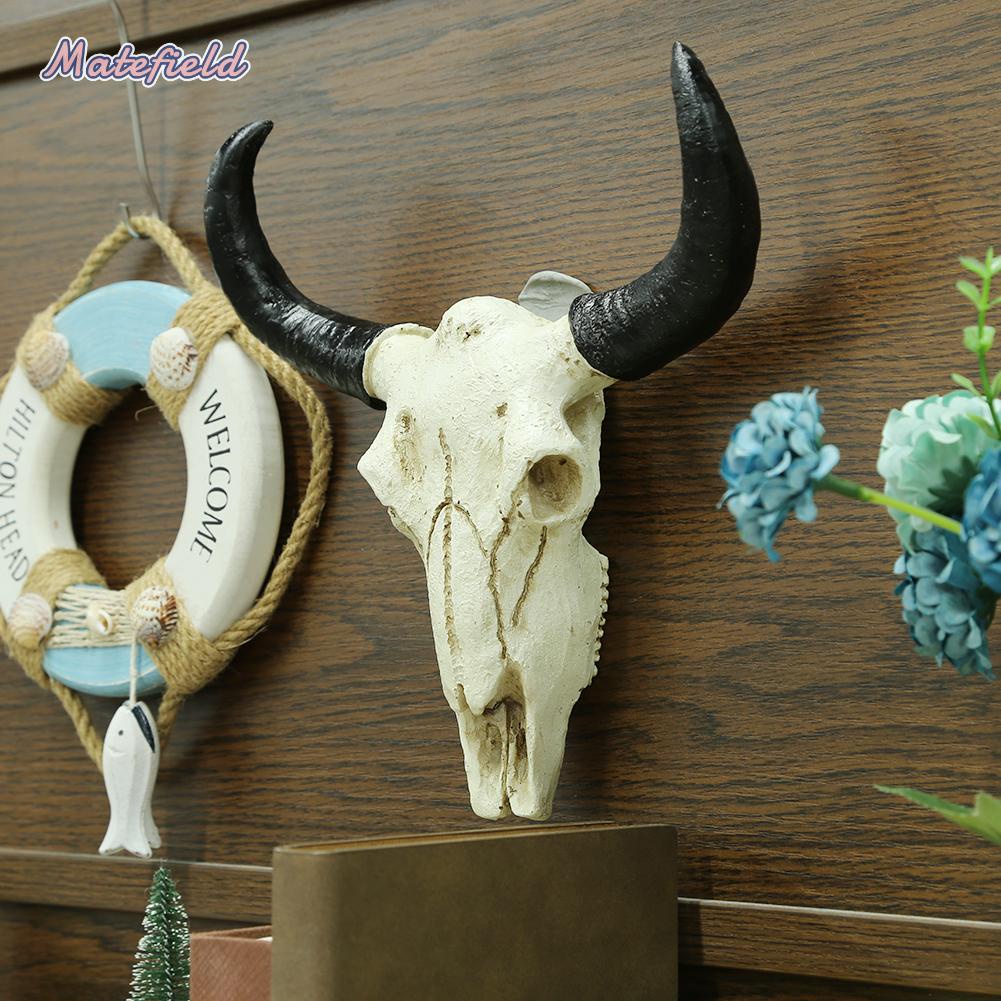 Tượng Đầu Lâu Bò 3d Treo Tường Trang Trí Nội Thất