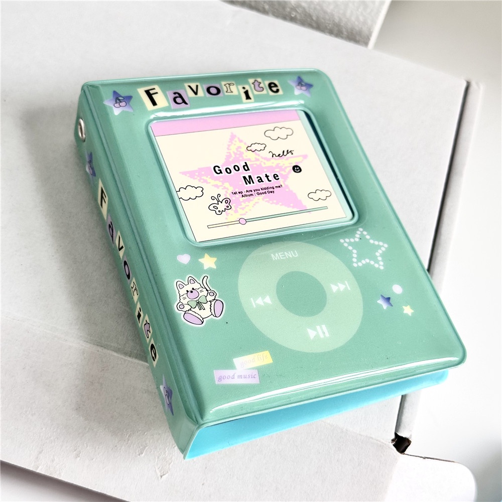 Cuốn Album Ảnh Ba inch Bằng pvc Hình Thỏ Gấu Dễ Thương