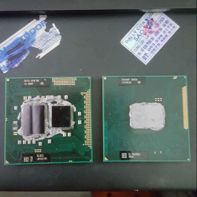 [FREESHIP] Cpu i3 i5 intel laptop dùng nâng cấp dòng laptop cho hm 55 hm65. cpu T9550 T9400 T9300
