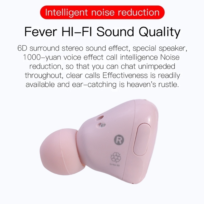 Tws Tai Nghe Nhét Tai bluetooth Không Dây Âm Thanh hifi Phong Cách Thể Thao Cho Cặp Đôi