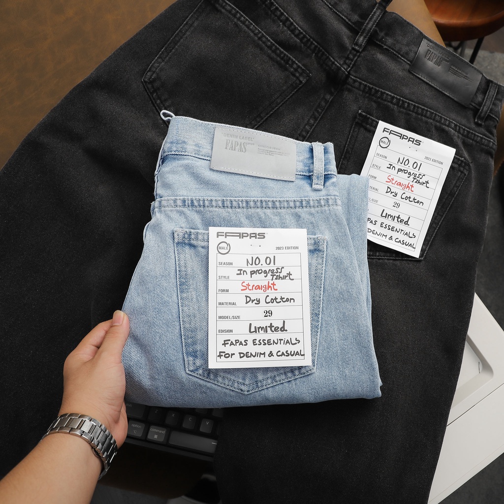 Quần Jeans Nam Cobar Chất Jean Dày Dặn Form Straight FAPAS