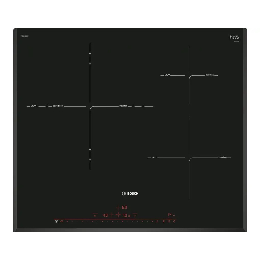 Bếp từ 3 vùng nấu Bosch PID651DC5E 7400W - Tây Ban Nha -  DEMEN