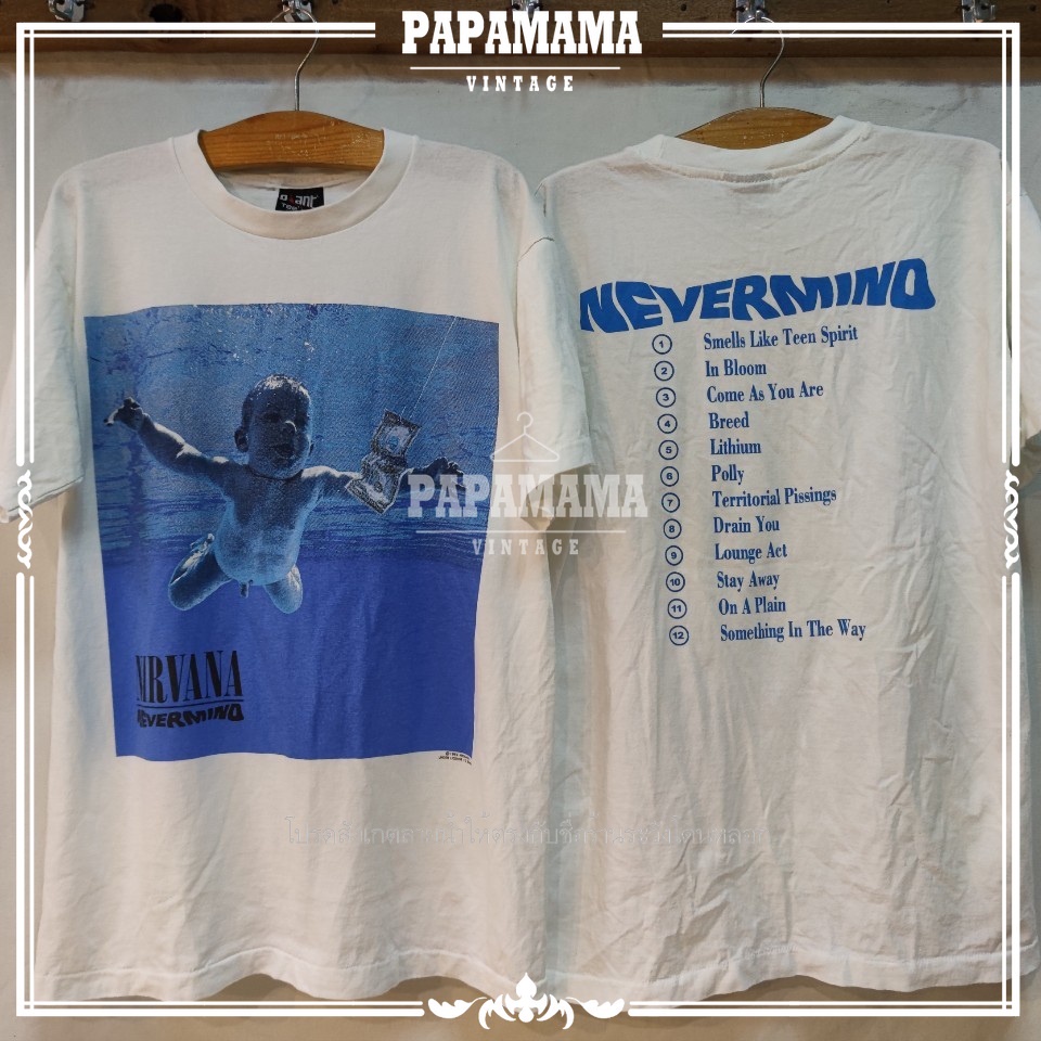 Album nevermind album tshirt / baju microfiber jersi / tshirt jersey