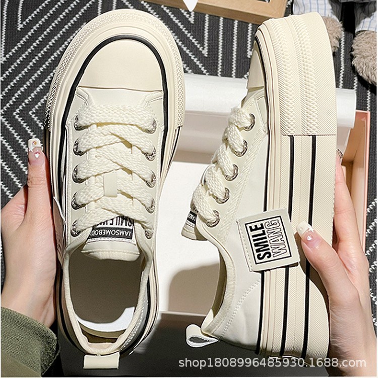 Giày Thể Thao canvas Thoáng Khí Thời Trang Mùa Hè Cho Nữ