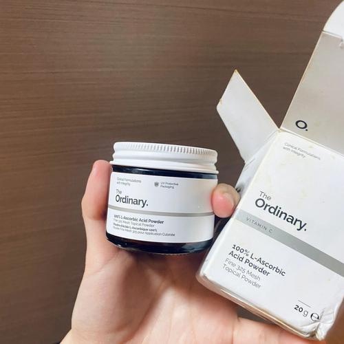 【miễn thuế nhập khẩu】(AUTH- BILL US) The Ordinary Bột Vitamin C VC làm trắng chống oxy hóa 20g