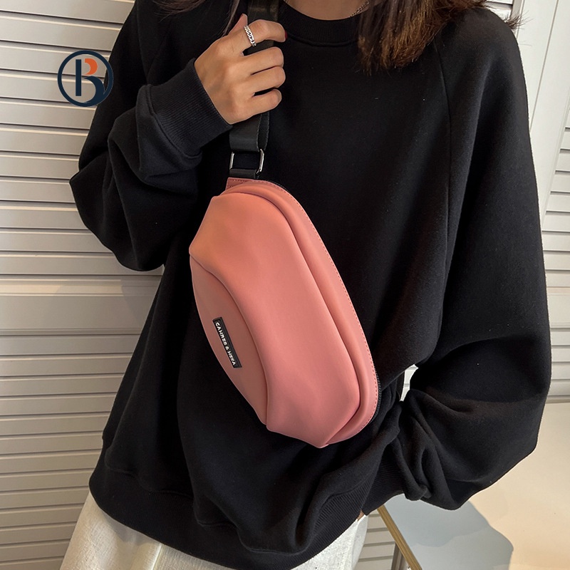 PUMB túi bao tử nữ túi đeo hông  xách nữ đeo chéo 2023 NEW ULZZANG hàn quốc Dành Cho Nữ Thời trang giản dị GYB2390ZZ8 37Z230914
