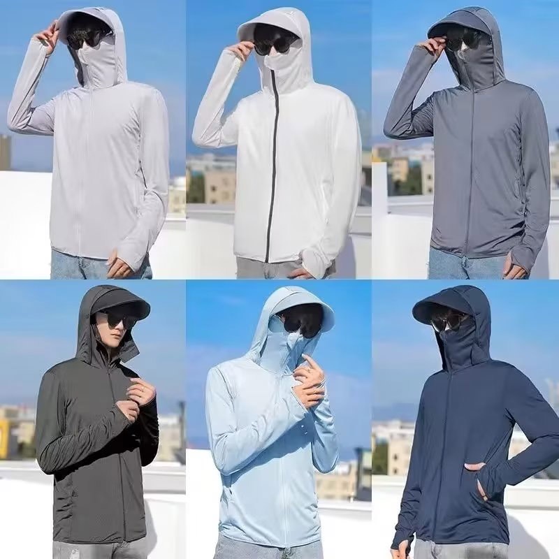 Áo khoác chống nắng NURGAZ chống tia uv thiết kế thoáng khí thời trang cho nam | BigBuy360 - bigbuy360.vn