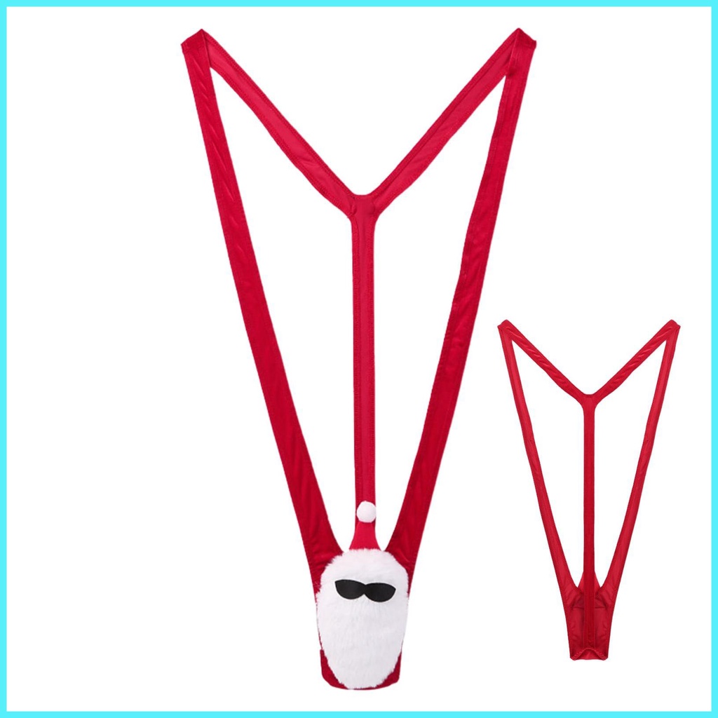 Mankini thong Đồ Bơi Một Mảnh Cổ Chữ v Khoét Sâu Có Dây Đeo Co Giãn Gợi Cảm Cho Nam shdxvn