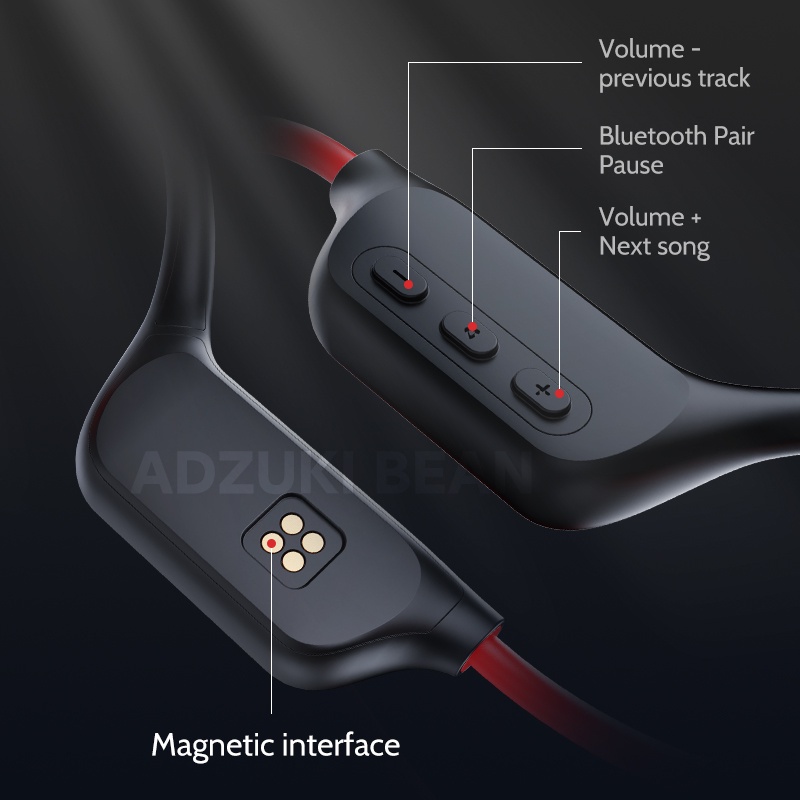 Tai Nghe Cảm Ứng Xương Bơi ipx8 Tích Hợp Mic 32gb mp3 Chuyên Dụng Cho Điện Thoại Thông Minh