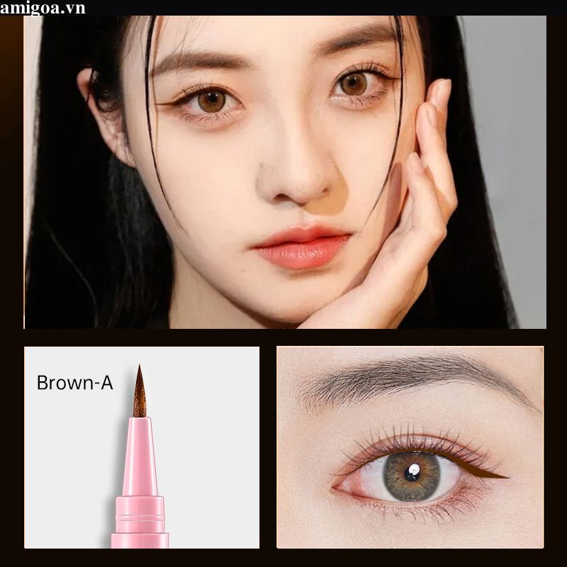 ✨✨Bút Kẻ Mắt Dạng Lỏng Lâu Trôi Chống Thấm Nước Không Nhòe