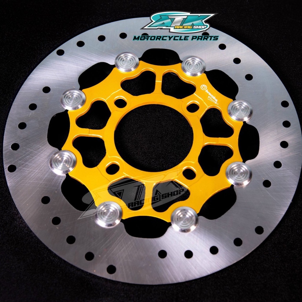 Đĩa thắng trước xe máy size 220mm 4 lổ đĩa, đa dạng kiểu cho xe wave ,Future, sirius ,Exciter 135