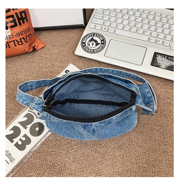 Túi Vải Đeo Chéo mini 3 Màu Thời Trang Hàn Quốc Cho Nữ