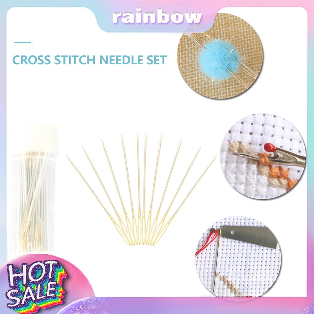 Bộ 10 Cây Kim Thêu Tranh Chữ Thập