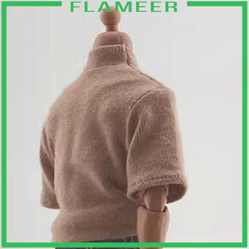 Áo Thun Tay Ngắn mini Cho Búp Bê 6 inch Tỉ Lệ 1: 12