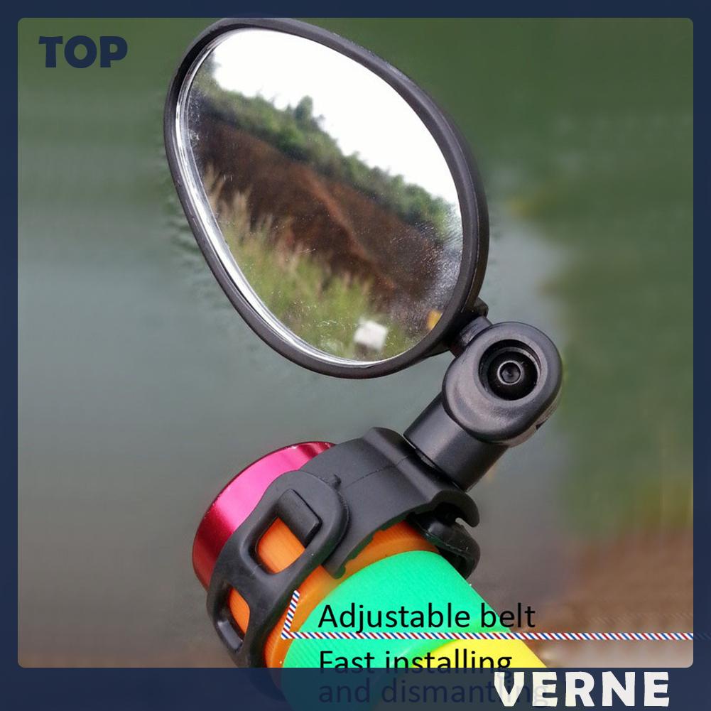 Gương Chiếu Hậu Xoay 360 Độ Gắn Tay Lái Xe Đạp / Máy Bay