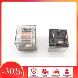Rơ le 4 chân - 5 chân 12v 100a hoặc 24v 100a nhựa trong
