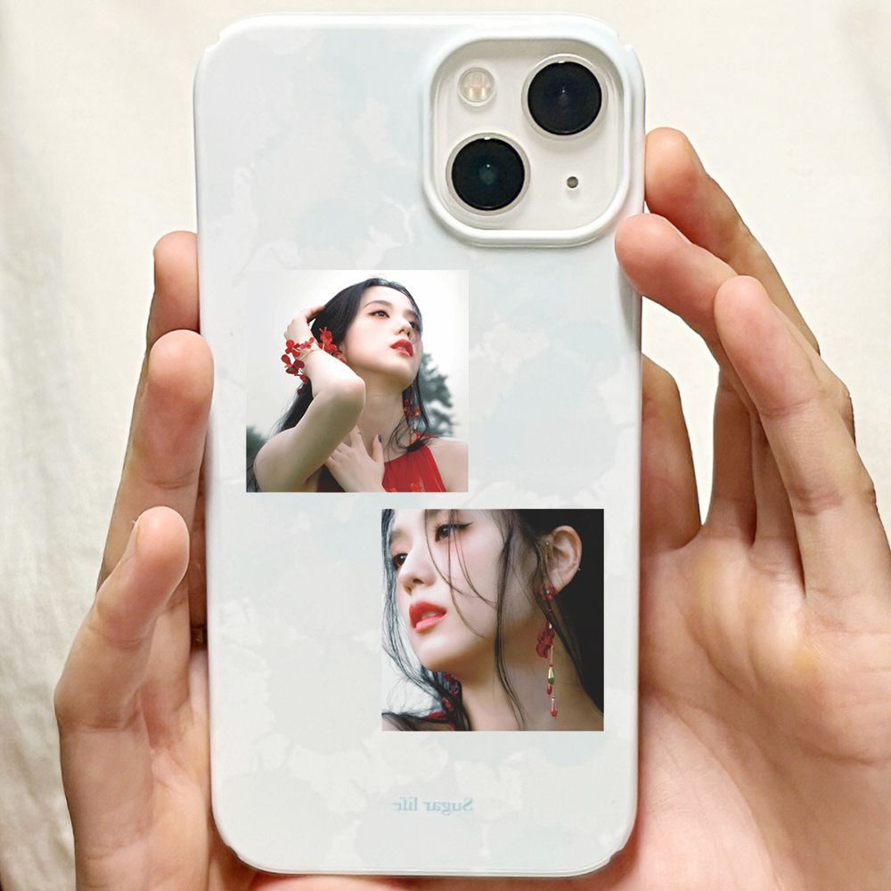 Sticker Nhãn Vở Blackpink Set 216 Miếng Dán Trang Trí laptop / Điện Thoại / Máy Tính Bảng In Hình blackpink jin zhixiu Chống Thấm Nước