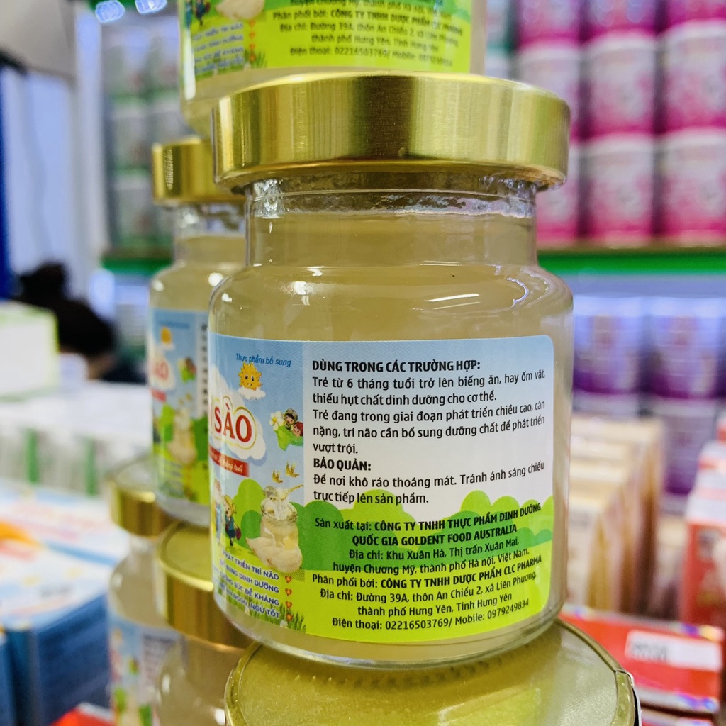 LỐC 6 HŨ x 70ml YẾN SÀO DÀNH CHO TRẺ TỪ 6-36 THÁNG TUỔI BỔ SUNG DINH DƯỠNG, PHÁT TRIỂN TRÍ NÃO