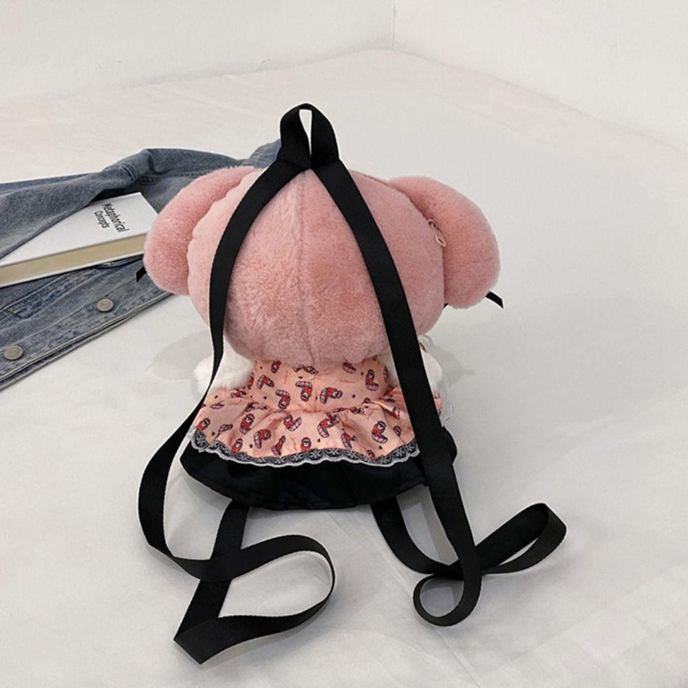 Shanhai Ba Lô Hình Thú Nhồi Bông Hoạt Hình kuromi Sức Chứa Lớn