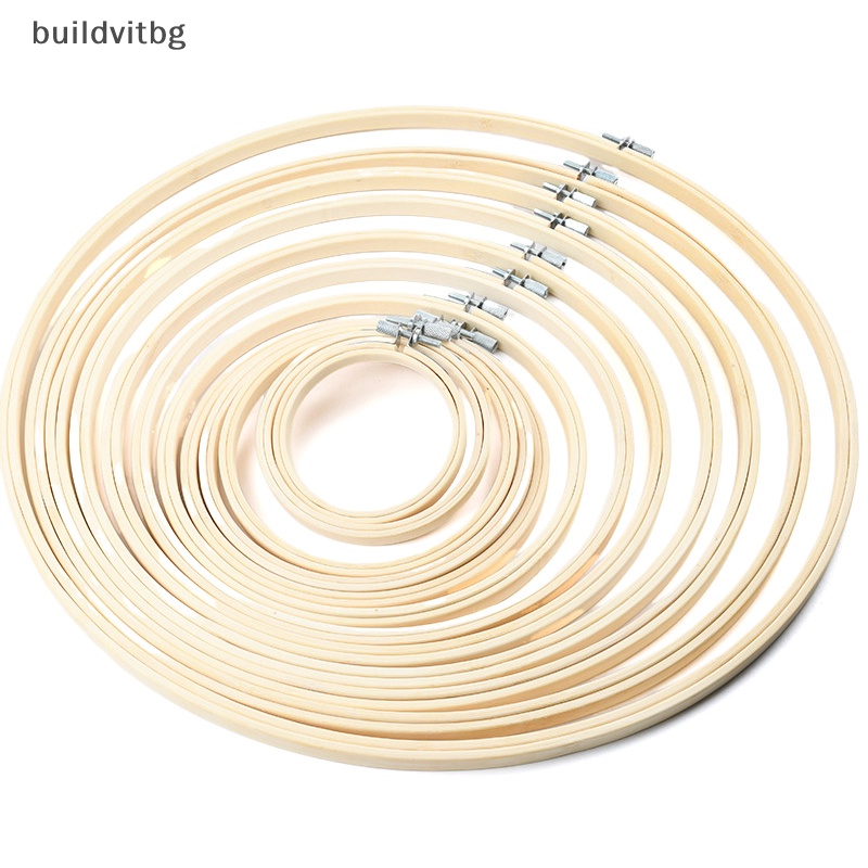 Khung Tre Hình Tròn Dùng Thêu Tranh Chữ Thập diy