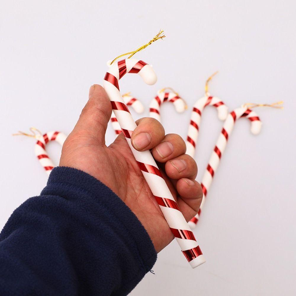 Avalentine Set 6 Hộp Kẹo Xoắn Bằng Nhựa Dễ Thương Treo Trang Trí Cây Thông Noel