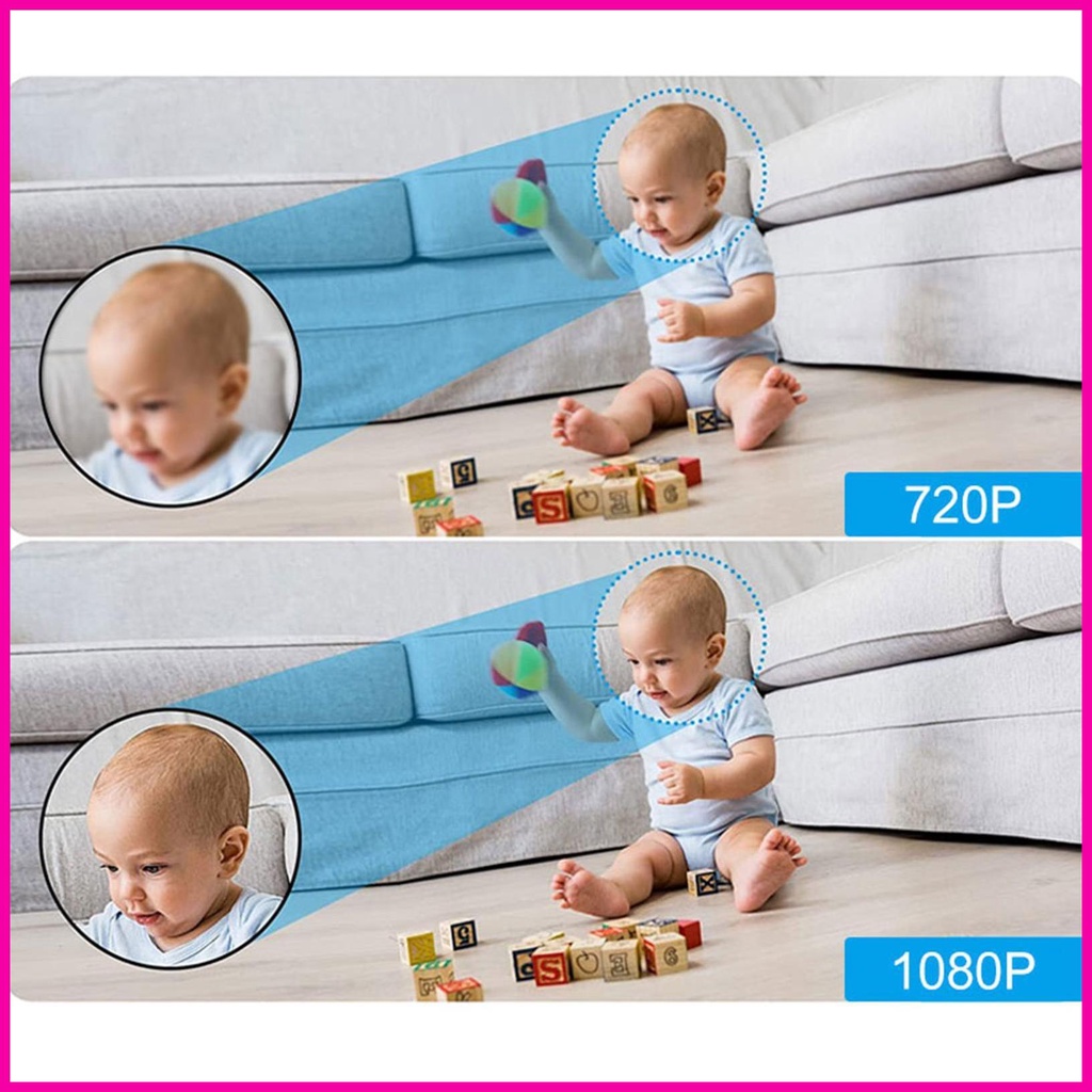 Camera An Ninh Không Dây 1080p hd Kết Nối wifi Có Tầm Nhìn Ban Đêm Và Phát Hiện Chuyển Động Trong Nhà Ngoài Trời
