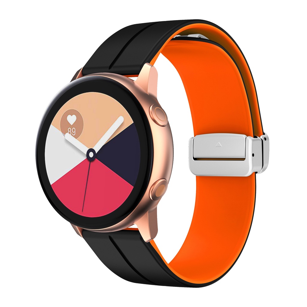 Dây Đeo silicone 20mm 22mm Cho Đồng Hồ Thông Minh samsung galaxy watch 6 / 5 / 4 / 3 galaxy gear 3